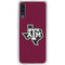Texas A&M University Black Logo Galaxy A50 Clear Case